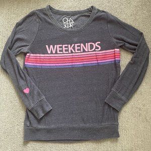 Evereve Weekends Pullover by Chaser - Size Small Women's